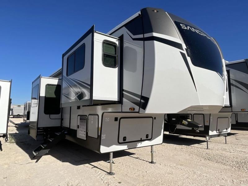 New 2024 Forest River RV Sandpiper 3990FL Fifth Wheel at Fun Town RV