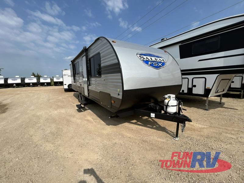 New 2024 Forest River Rv Salem Fsx 266bhle Travel Trailer At Fun Town 