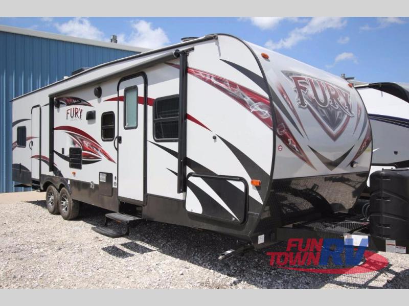 New 2018 Prime Time RV Fury 2910 Toy Hauler Travel Trailer at Fun