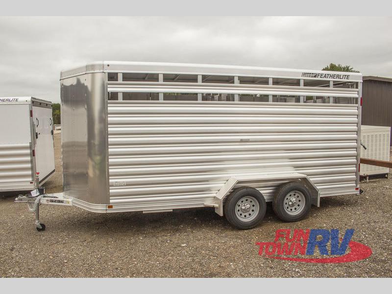 New 2019 Featherlite Trailers Featherlite 8107 Utility Trailer at Fun Town  RV, Cleburne, TX