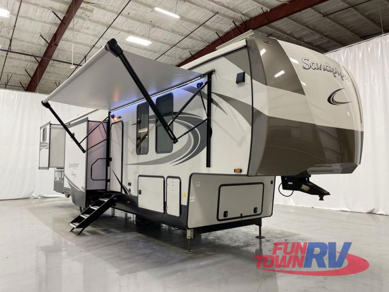 New 2023 Forest River RV Sandpiper Luxury 388BHRD Fifth