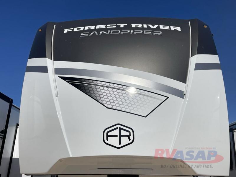 New 2025 Forest River RV Sandpiper 3800RK Fifth Wheel at Fun Town RV