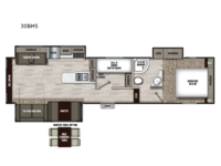 Chaparral Lite 30BHS Floorplan