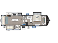 Blackthorn 3100RL Floorplan Image