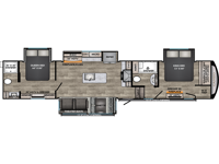 Cameo CE-4041DB Floorplan Image
