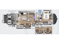 Model G 3250 Floorplan