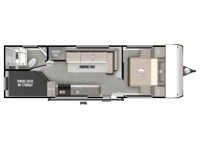 Salem FSX 266BHLE Floorplan Image