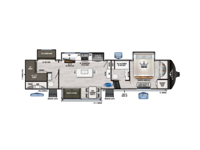 Ahara 378BH-OK Floorplan Image