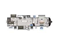 Ahara 378BH-OK Floorplan