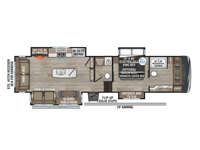 Durango Gold G366FBQ Floorplan Image