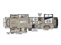 SportTrek STTF353VIK Floorplan Image