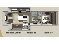 Salem 270ZEN Floorplan