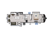 Ahara 365RL Floorplan