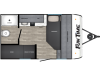 Fun Time 14BH Floorplan Image