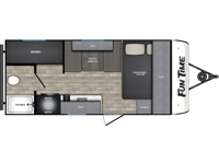 Fun Time 18BH Floorplan Image