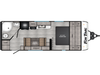 Fun Time 195RB Floorplan