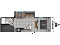 Fun Time 265BH Floorplan