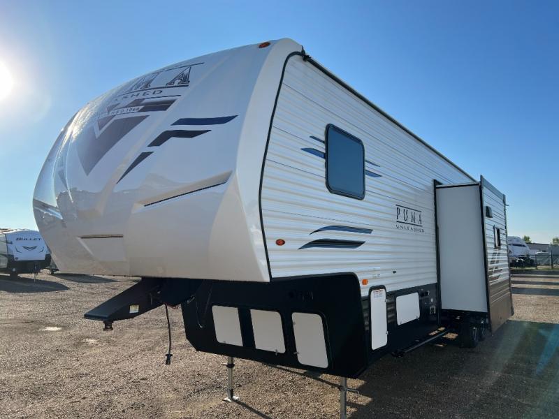 New 2022 Palomino Puma Unleashed 383DSS Toy Hauler Fifth Wheel at ...