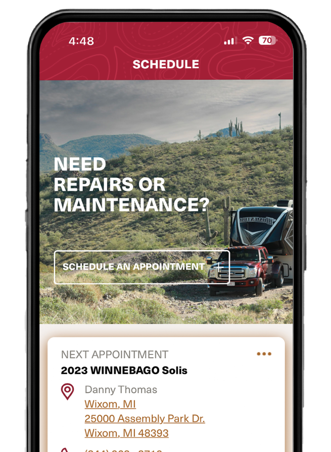 My General RV Service App