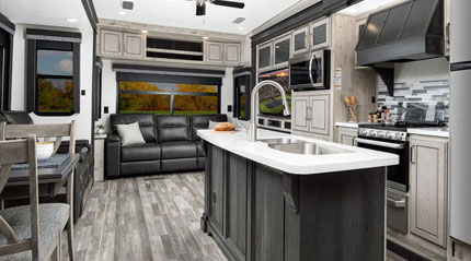 Alpine Avalanche Edition  Family-friendly Luxury RVs - Keystone