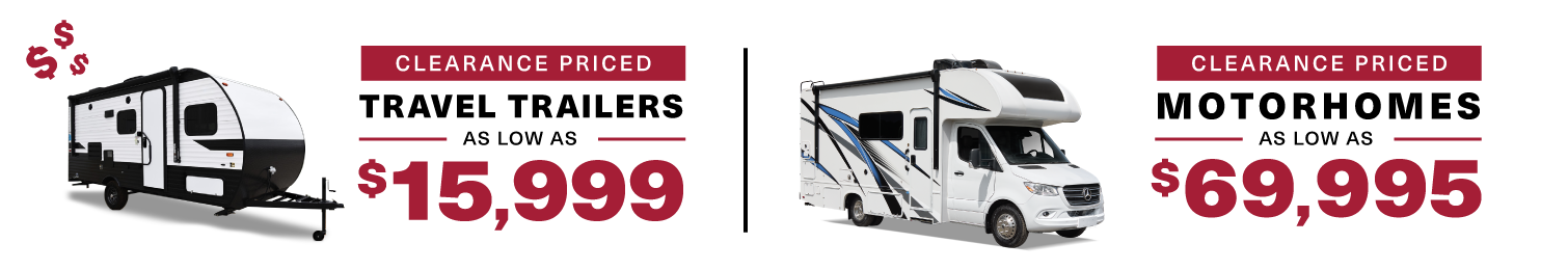 RV Clearance Offer