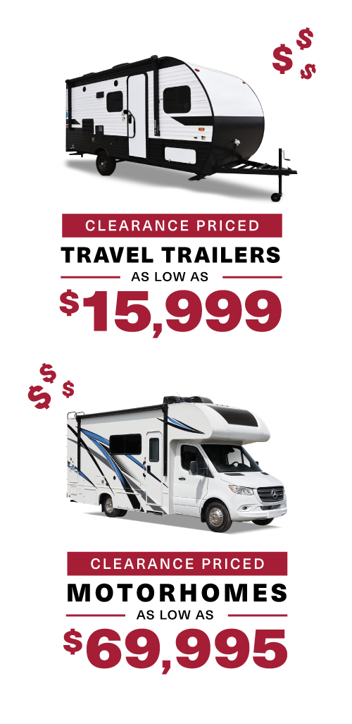 RV Clearance Offer