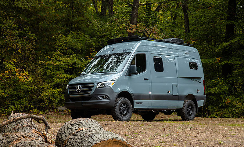 Mercedes store revel camper