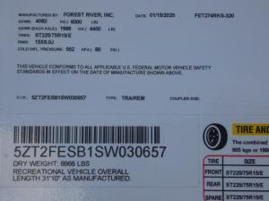Freedom Express Ultra Lite 274RKS Photo