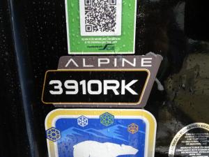 Alpine 3910RK Photo