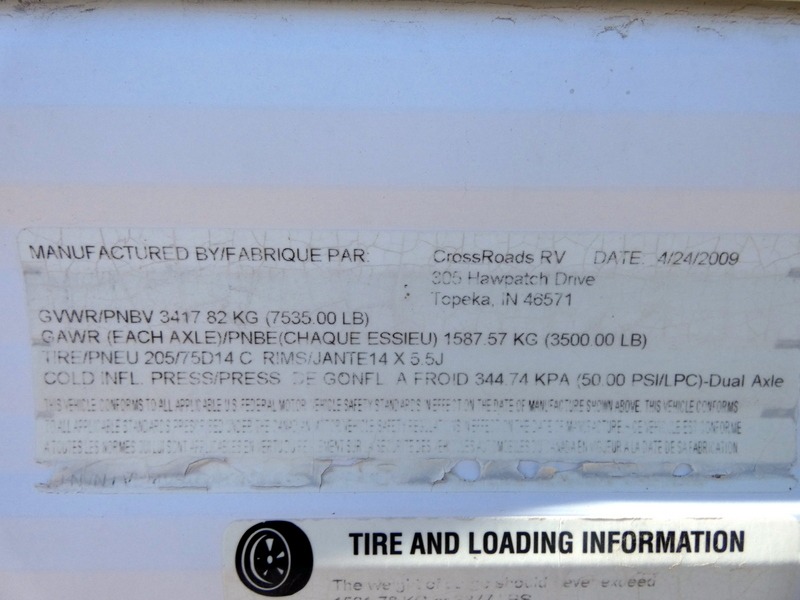 Used 2010 CrossRoads RV Zinger ZT19RD Travel Trailer at RVing