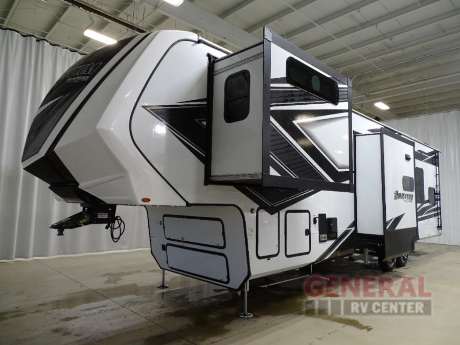 New 2024 Grand Design Momentum M-Class 351MS Toy Hauler Fifth Wheel at ...