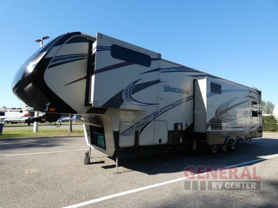 Used 2015 Grand Design Momentum 380TH Toy Hauler Fifth Wheel at General ...