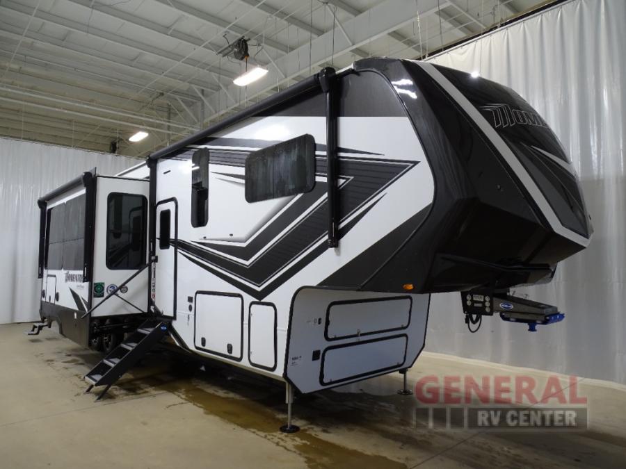 New 2024 Grand Design Momentum 397THS Toy Hauler Fifth Wheel at General ...