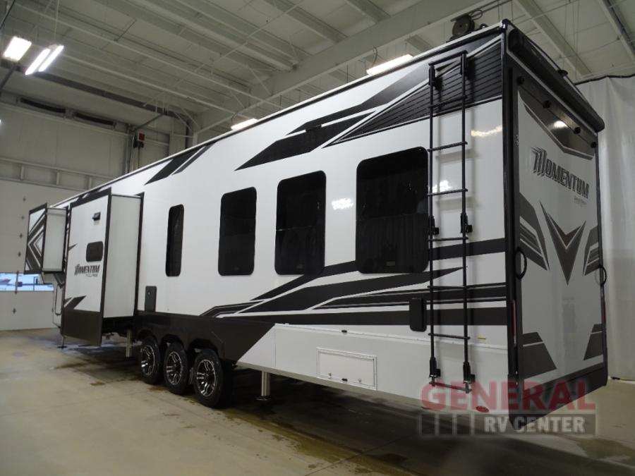 New 2024 Grand Design Momentum M-Class 398M Toy Hauler Fifth Wheel at ...