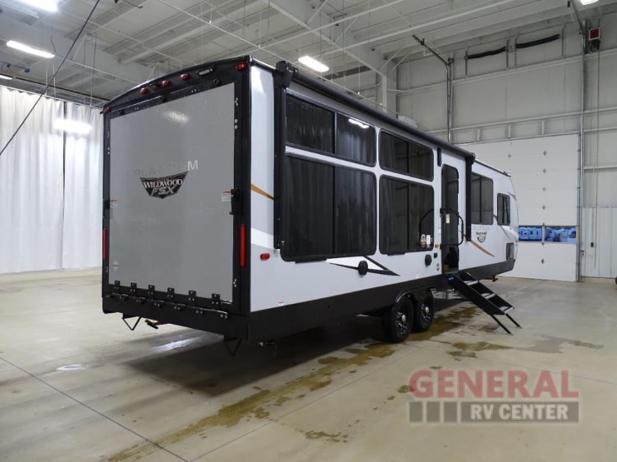 New 2024 Forest River RV Wildwood FSX 30VCVIEW Toy Hauler Travel