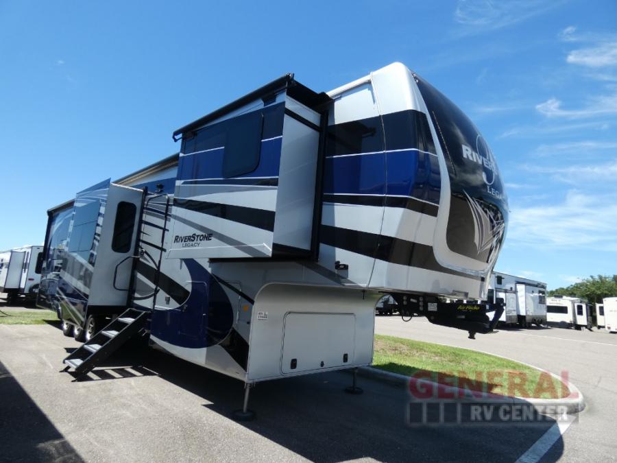 Used 2021 Forest River RV RiverStone 39FKTH Toy Hauler Fifth Wheel at ...