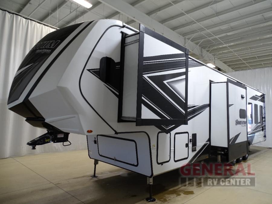 New 2023 Grand Design Momentum M-Class 398M Toy Hauler Fifth Wheel at ...