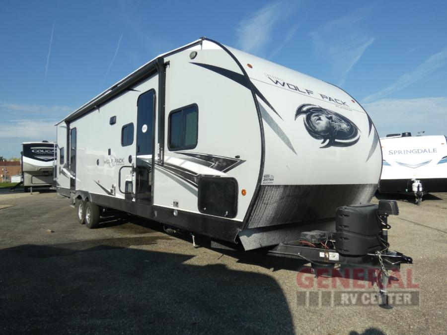 Used 2022 Forest River Rv Cherokee Wolf Pack 25pack12+ Toy Hauler 