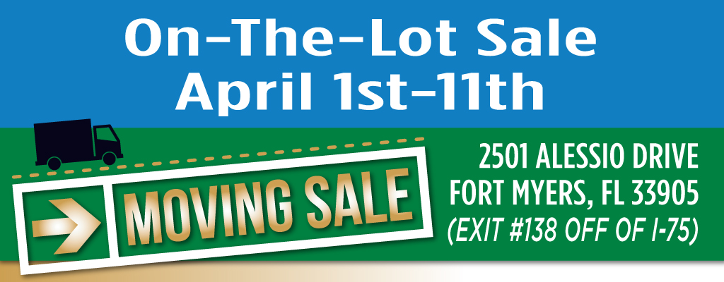 Moving sale