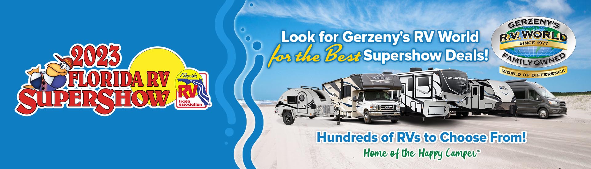 Gerzeny's RV Show Specials