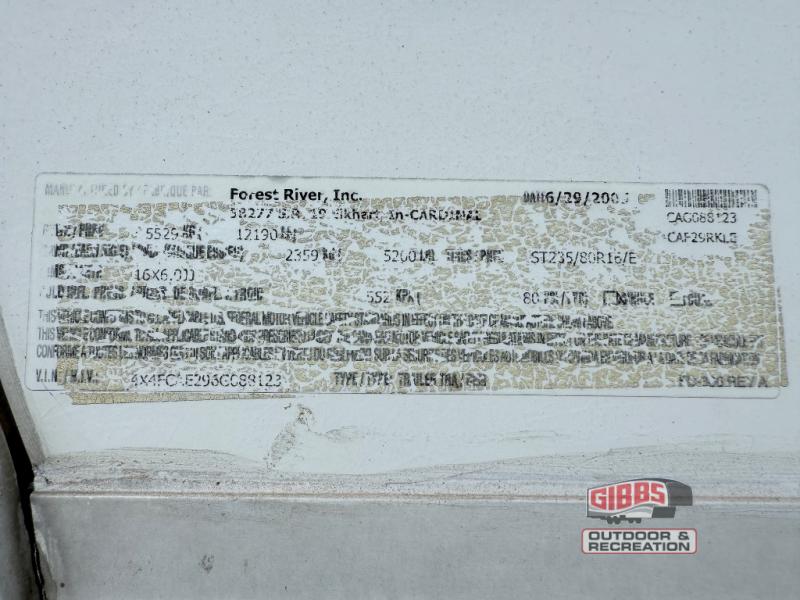 Used 2006 Forest River RV Cardinal LE 29 RKLE Fifth Wheel at Gibbs