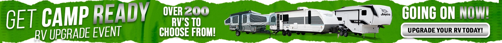 Get CAMP READY RV Upgrade Event