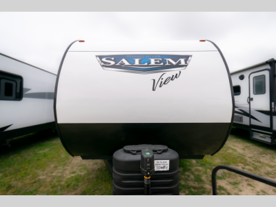Front profile showcasing aerodynamic design of Salem 29VIEW.