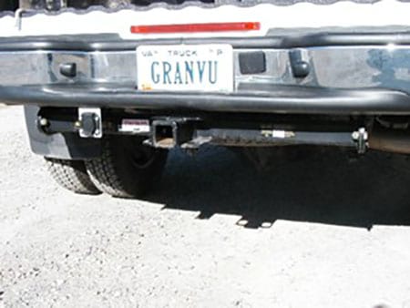 Grandview License Plate Towing