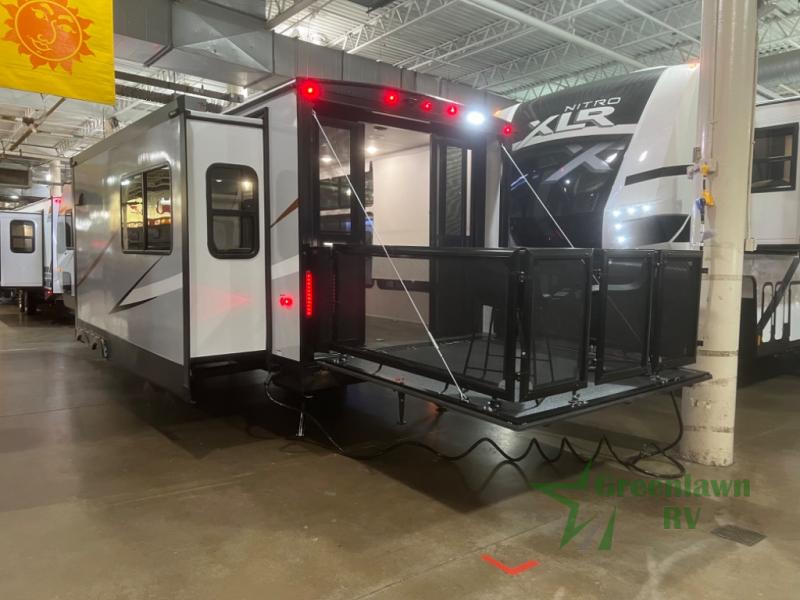 New 2024 Forest River RV Wildwood FSX 30VCVIEW Toy Hauler Travel