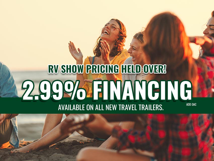 RV Show Pricing Held Over