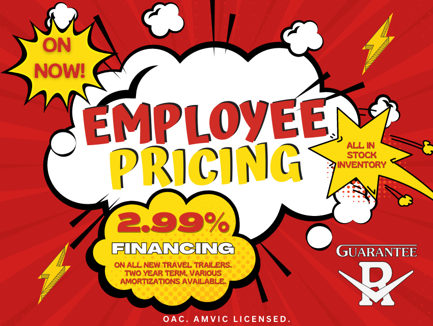 2.99 Percent Financing On New!