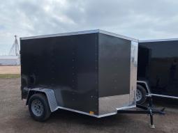 New 2023 Pace American Outback DLX 5x8 (Charcoal/Ramp Door) Photo