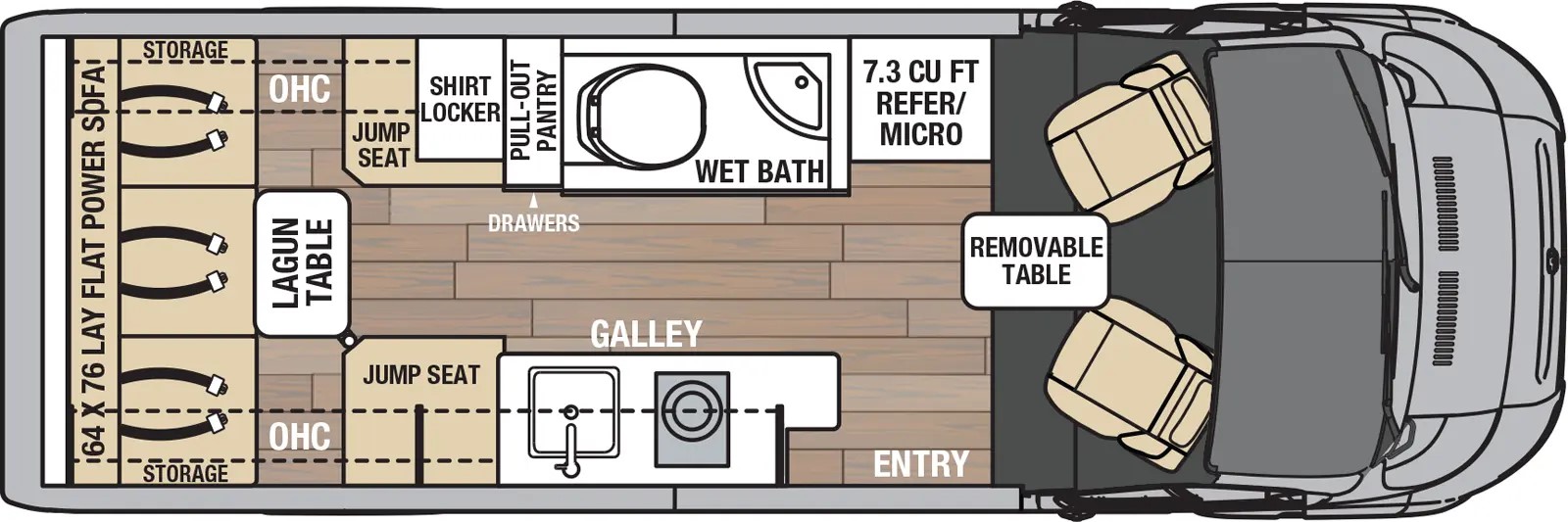 2023 NOVA 20C Floorplan