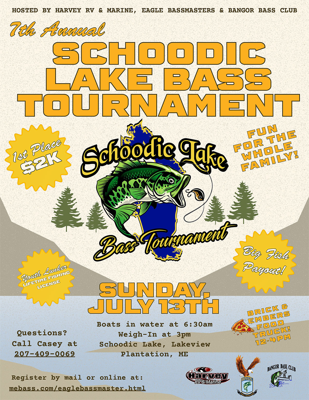 Schoodic Lake Bass Tournament